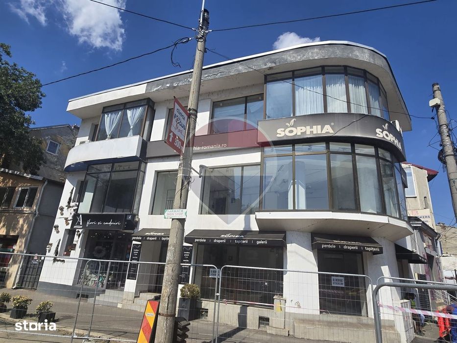 DE INCHIRIAT Spațiu comercial 230 mp S+P+E1+M Dinicu Golescu
