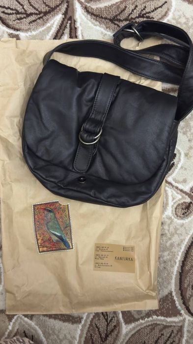 Сумка кожаная женская