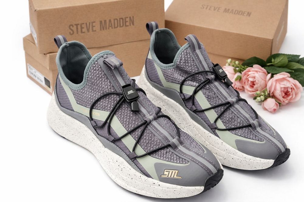 НОВИ сиви маратонки Steve Madden Ignite 1, размер 40