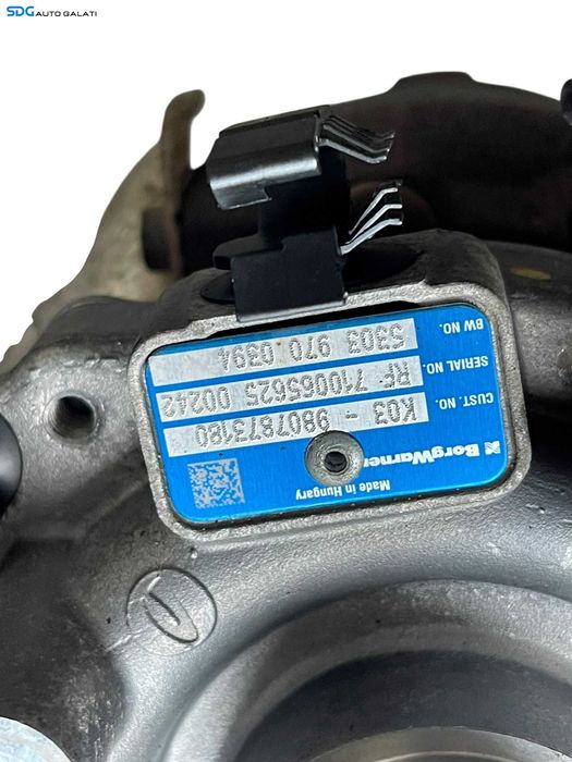 Turbo Turbina Turbosuflanta Peugeot Traveller 2.0 Blue HDI 2016 - Prezent Cod 9807873180 [B4186]