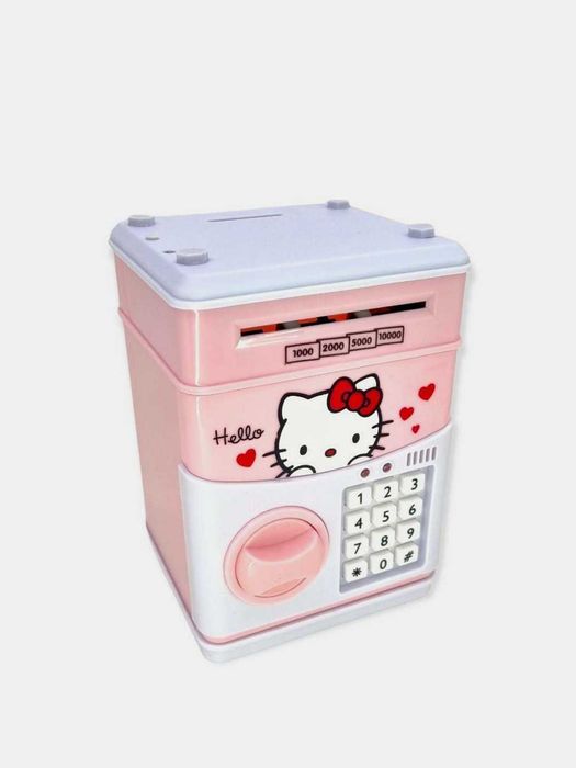 Копилка сейф с кодом и приёмником купюр | Подарок для детей