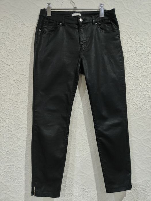 Pantaloni dama carouri jeans