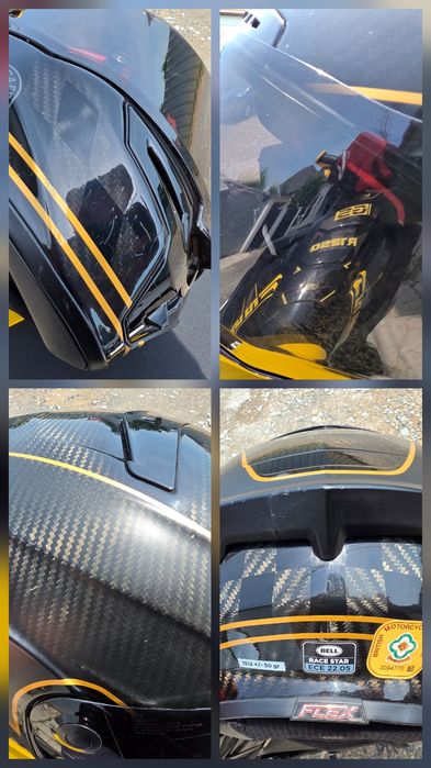 Vand casca Bell Race Star editie limitata Ace Cafe London Speed Check Carbon M