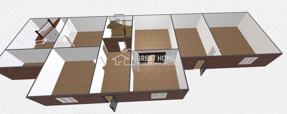 Къща с голям двор в с.Давидово