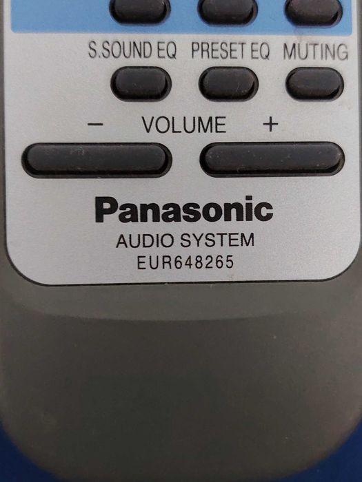 PANASONIC telecomenzi audio sistem, radio cd portabil