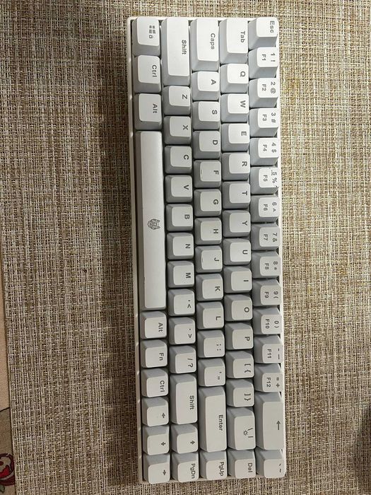 Tastatura gaming mecanica A+ K77W, iluminare RGB