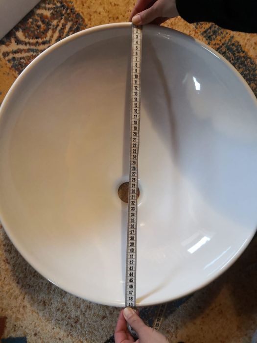 Lavoar/chiuveta ceramica baie blat Made in Italy noua la sfert de pret