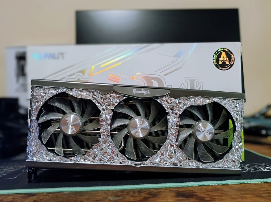Видео карта Palit RTX 3070 Ti 8GB GameRock OC 8GB GDDR6X