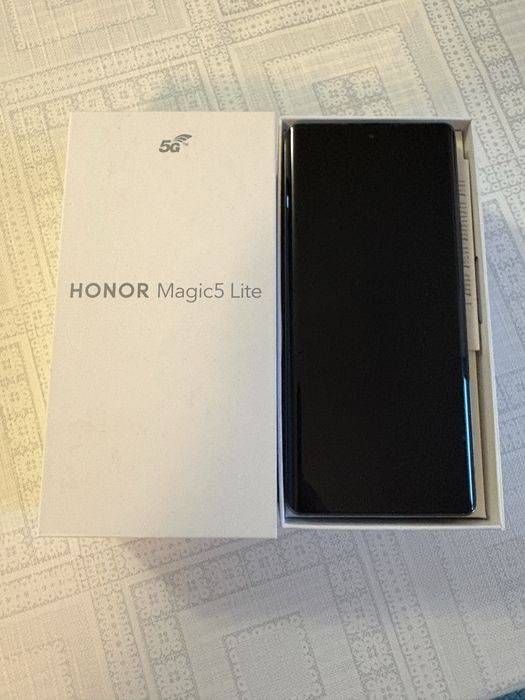 Telefon mobil Honor Magic 5 Lite, Dual SIM, 8GB RAM, 256GB, 5G, Emerald Green