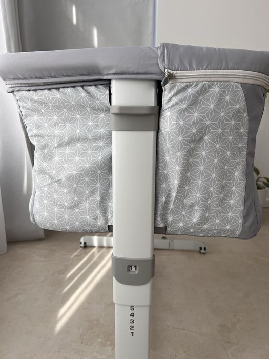 Patut atasabil co sleeper Chicco Next2me Dream Evo , 0 luni+, gri