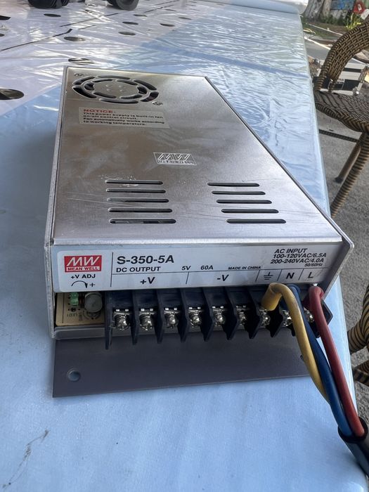 Блоки питания для лэд экрана Mean well s350