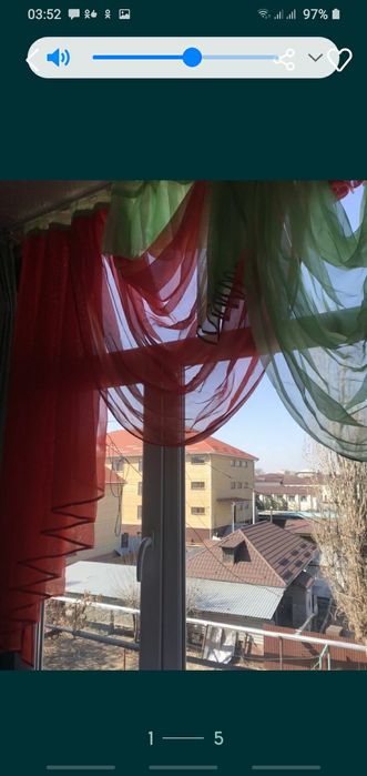 нарядная новая шторка