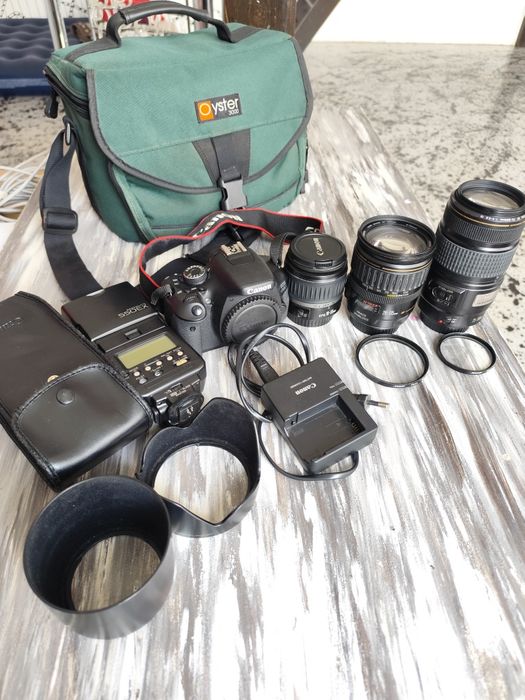 Kit Canon 600D+obiective