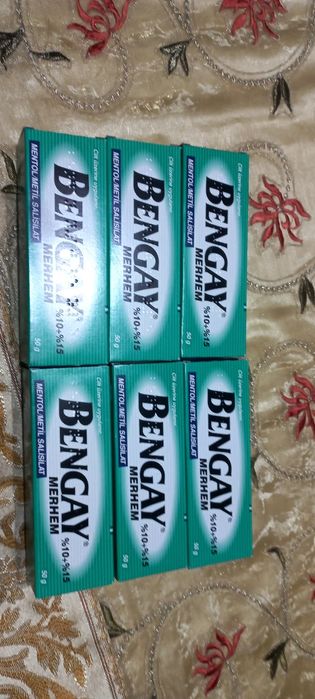 Crema antireumatica  si kanfolin , Bemgay-MERHEM Turcia.
Produs origin