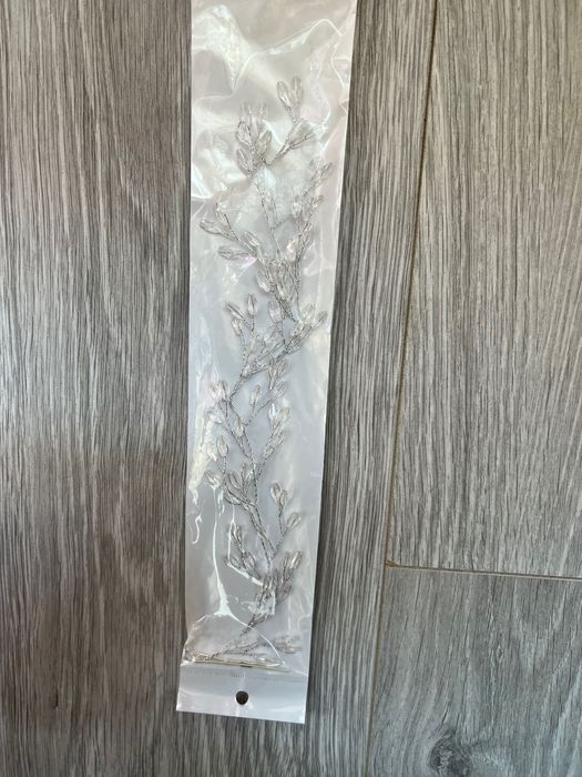 Accesoriu Par  + Cercei mireasa sau cununie civilă