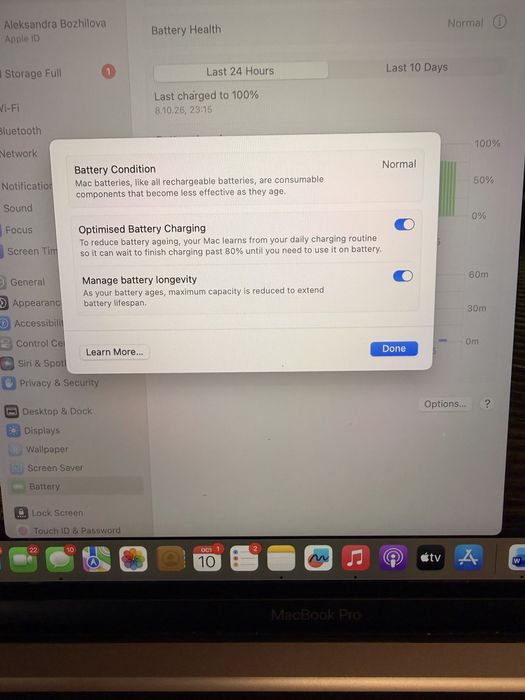 MacBook Pro 13” Touch bar (2020) - Space gray