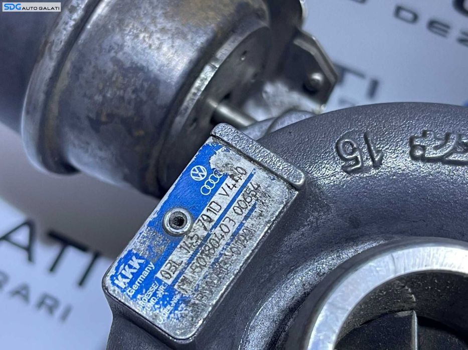 Turbo Turbina Turbosuflanta Completa cu Actuator Audi A4 B8 2.0 TDI CAGA CAGB CAGC CMEA CJCB 2008 - 2015 Cod 03L145701D [N2214SOS]
