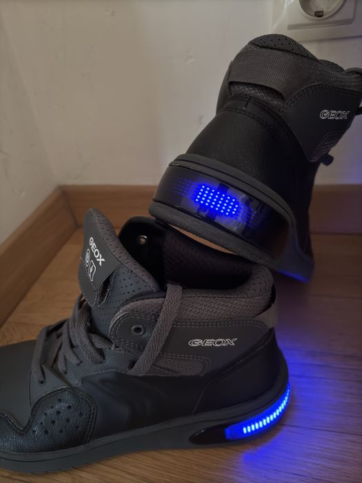 GEOX Basket Montante Garcons J Xled B.A - SYNT+TUMB.SYNT