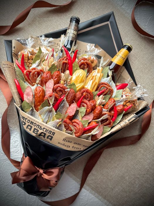 Мужские букеты и композиции