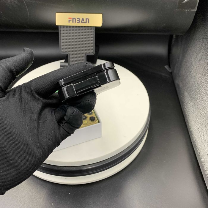 Telefon mobil mini, butoane mari, camera foto, 2 x Nano SIM, Negru