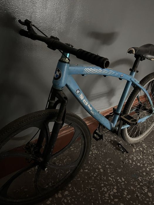 Велосипед  синий