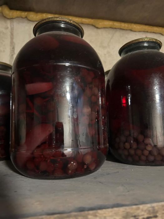 Варенье из сливы и вишни