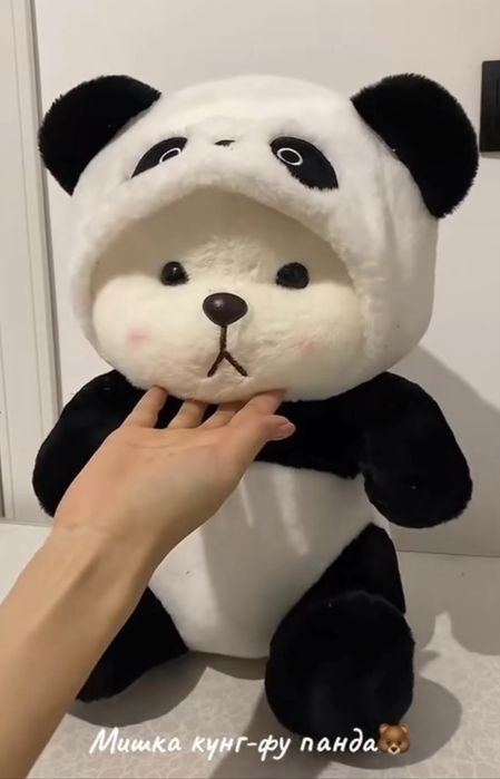 Мишка с капюшонам на 8 марта