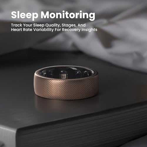 Умен пръстен Amazfit Helio Smart Ring сън и пулс размер 10