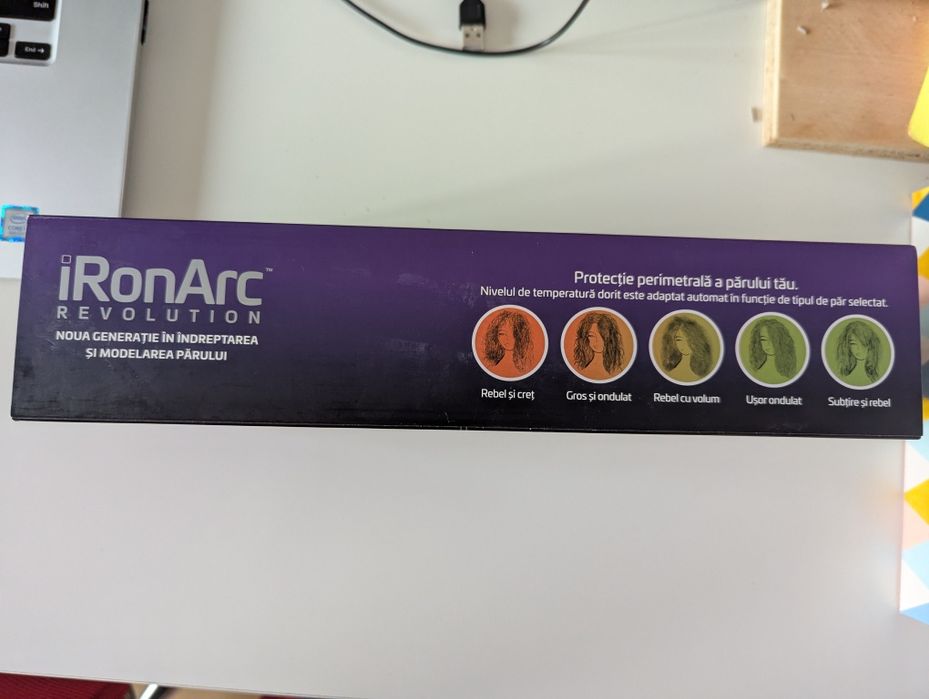 Perie coafat iRon Arc Loncolor - sigilat