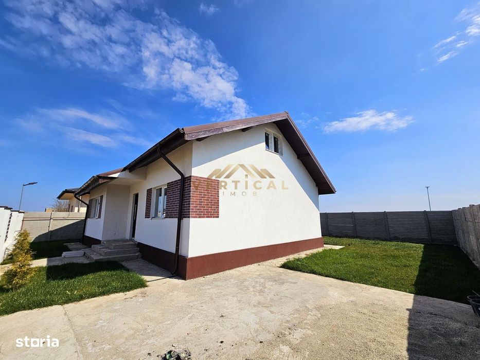 Casa parter cu 3 camere si teren 360 - comuna Berceni