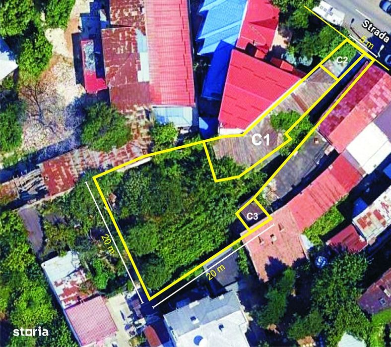 Calea Calarasi - Agricultori, 569 mp, pretabil investitie, comision 0%