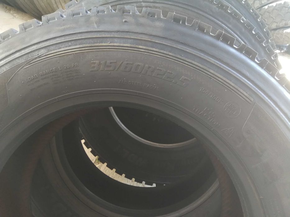 Нови гуми регенерат Midas за камиони 315/60 R22.5 152/148K M+S 3PMFS