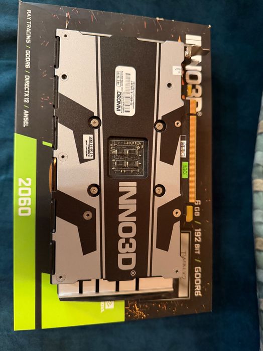 Видеокарта Inno3D GeForce RTX 2060 6GB GDDR6 - запазена