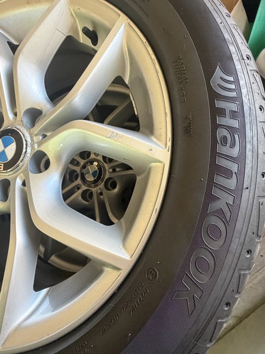 Jante Bmw x3 F25 R18 cu anvelope de vara Hankook