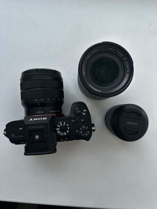 Фотоаппарт и объективы на Sony A7s