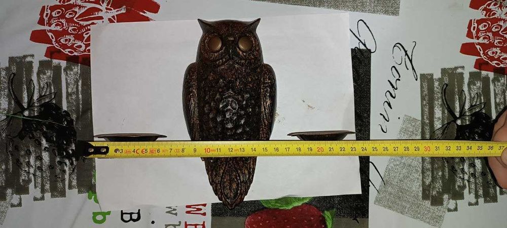 Подсвечник формы Совы