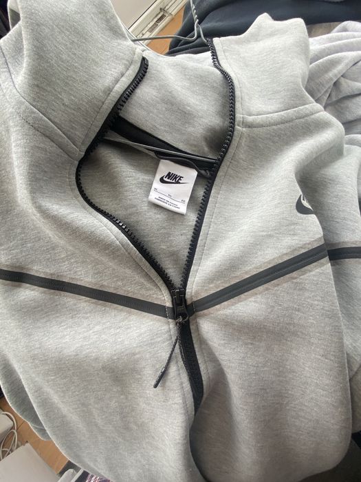 Hanorac techfleece grey