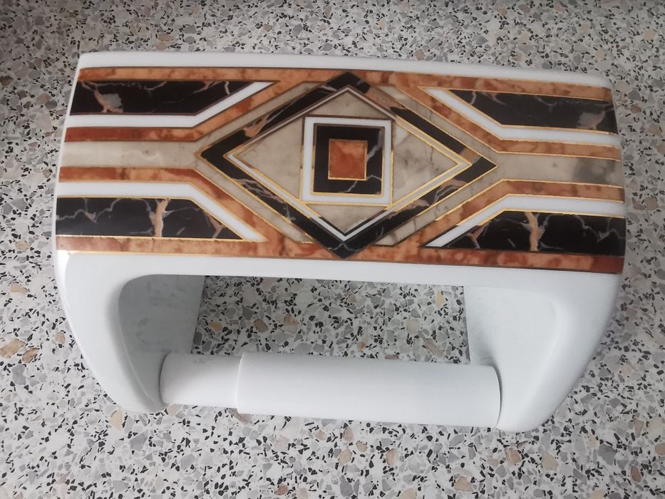 Suport ceramic hartie igienica toaleta