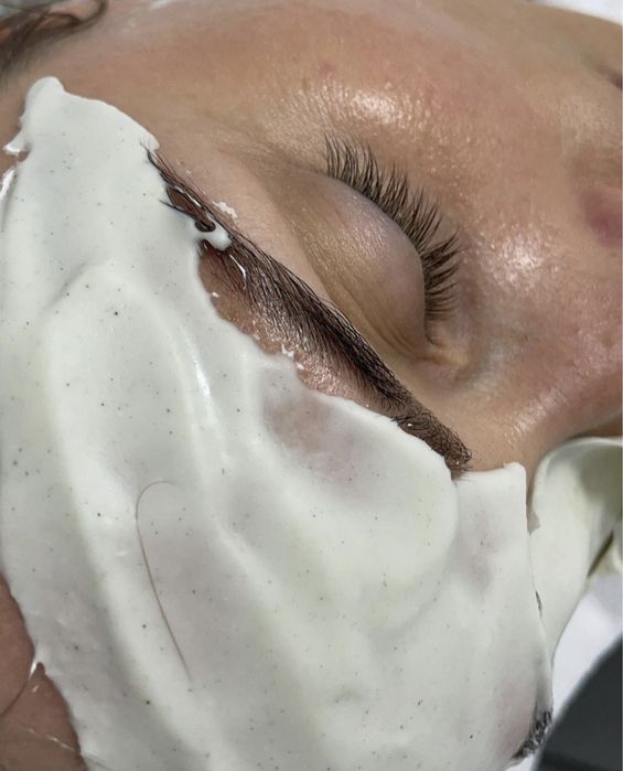 Чистка лица, уход.