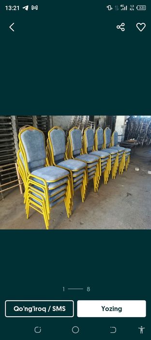 Toʻy xonaga stollarimiz