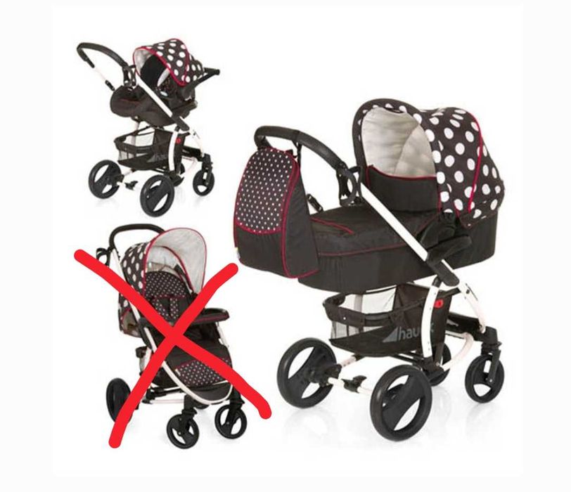 Бебешка количка Hauck Malibu XL (2 в 1)