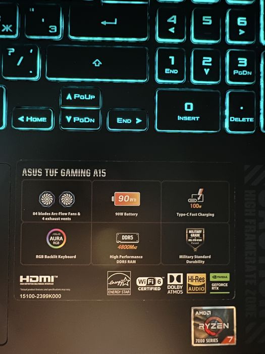 ASUS TuF Gaming A15