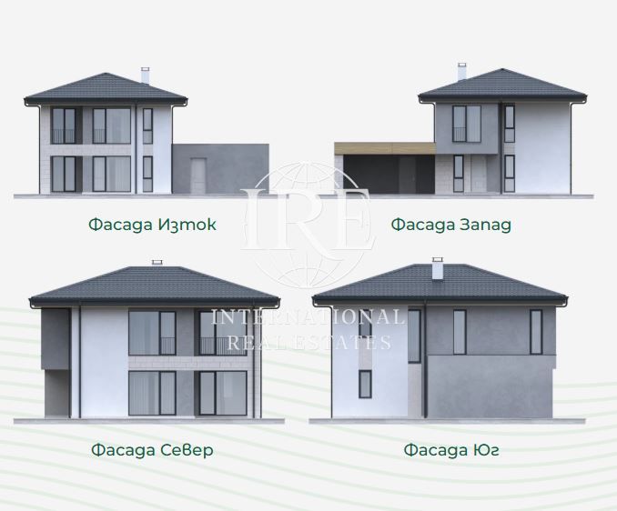 Къща в Варна, област-с.Близнаци площ 215 м2 цена 292400 евро с камина