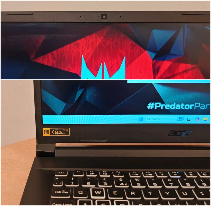 RTX 3070 8GB/AMD Ryzen 5/16GB RAM/512G SSD/17.3 144hz IPS/Acer Nitro 5