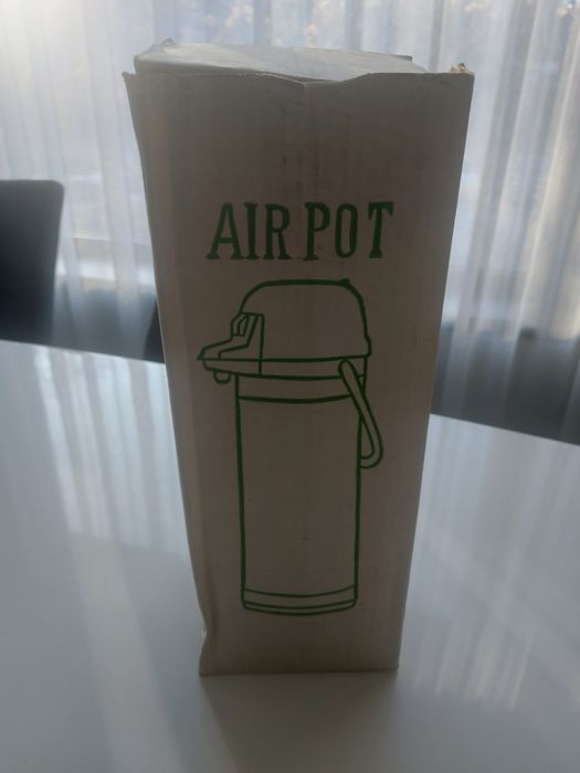 Ретро термос с помпа