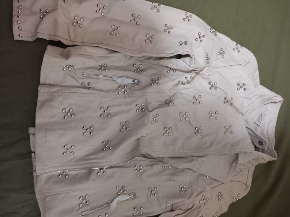 Дамско яке от изкуствена кожа