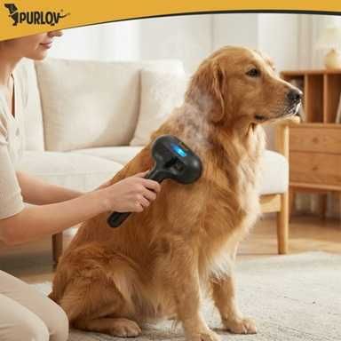 Четка за куче, Електрическа парна четка Purlov за кучета и котки