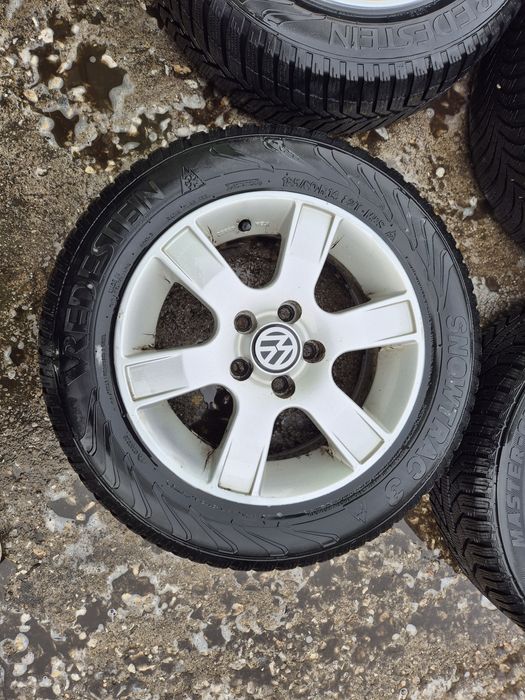4бр алуминиеви джанти за фолксваген поло/ 6ж Х14/ ет 38/ 5Х 100/