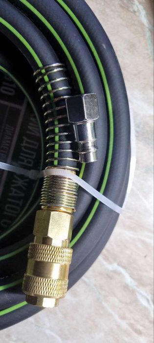 Шланг для компрессора маслостойкий армированный ECO 10/16мм 5м