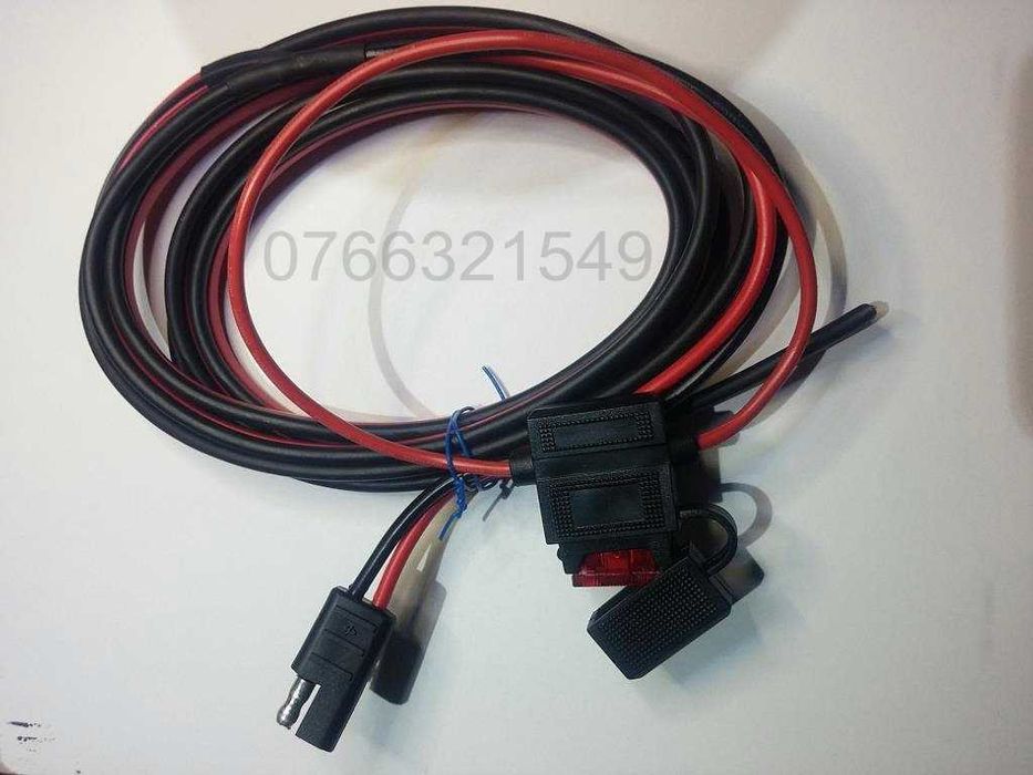 Cablu alimentare statie,Cablu Spiralat Microfon Kenwood, Motorola